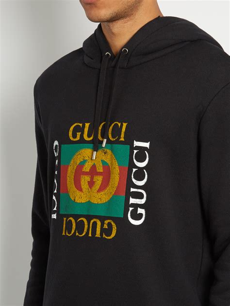 gucci mens sweatshirts|gucci hoodie jacket men's.